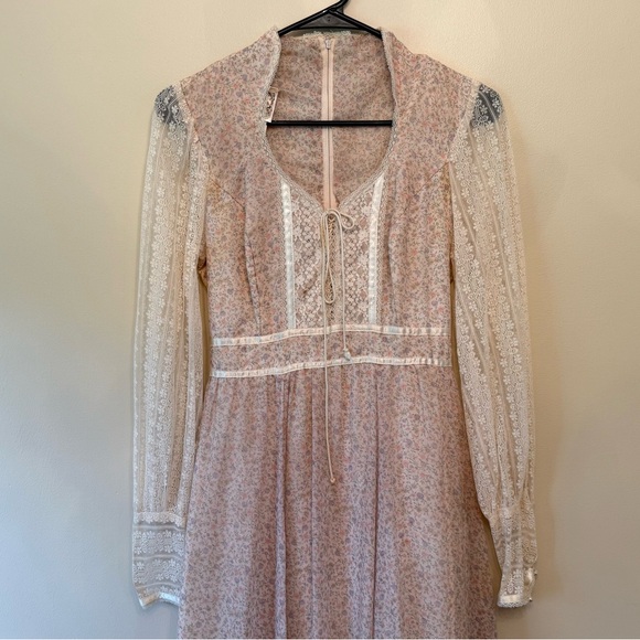 Gunne Sax Dresses & Skirts - Vintage Gunne Sax Floral Maxi Dress